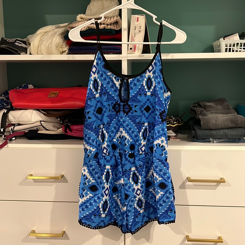 TJ MAXX Romper with Pockets